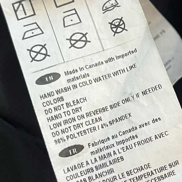 Joseph Ribkoff • Solid Black Stretchy Trouser Pants - Picture 8 of 9